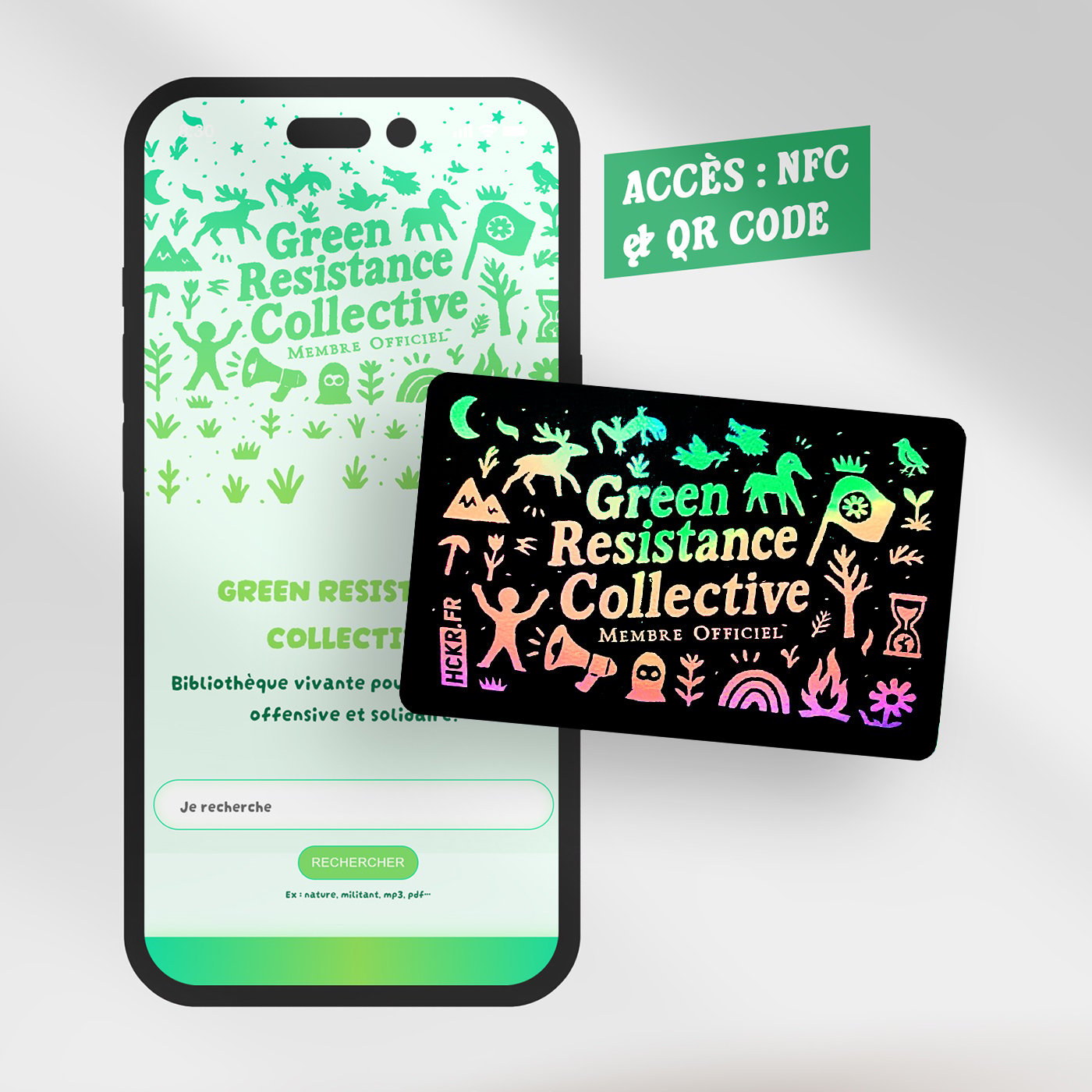 🎴Kit complet : 4 cartes pour désobéir, aimer, créer, résister.