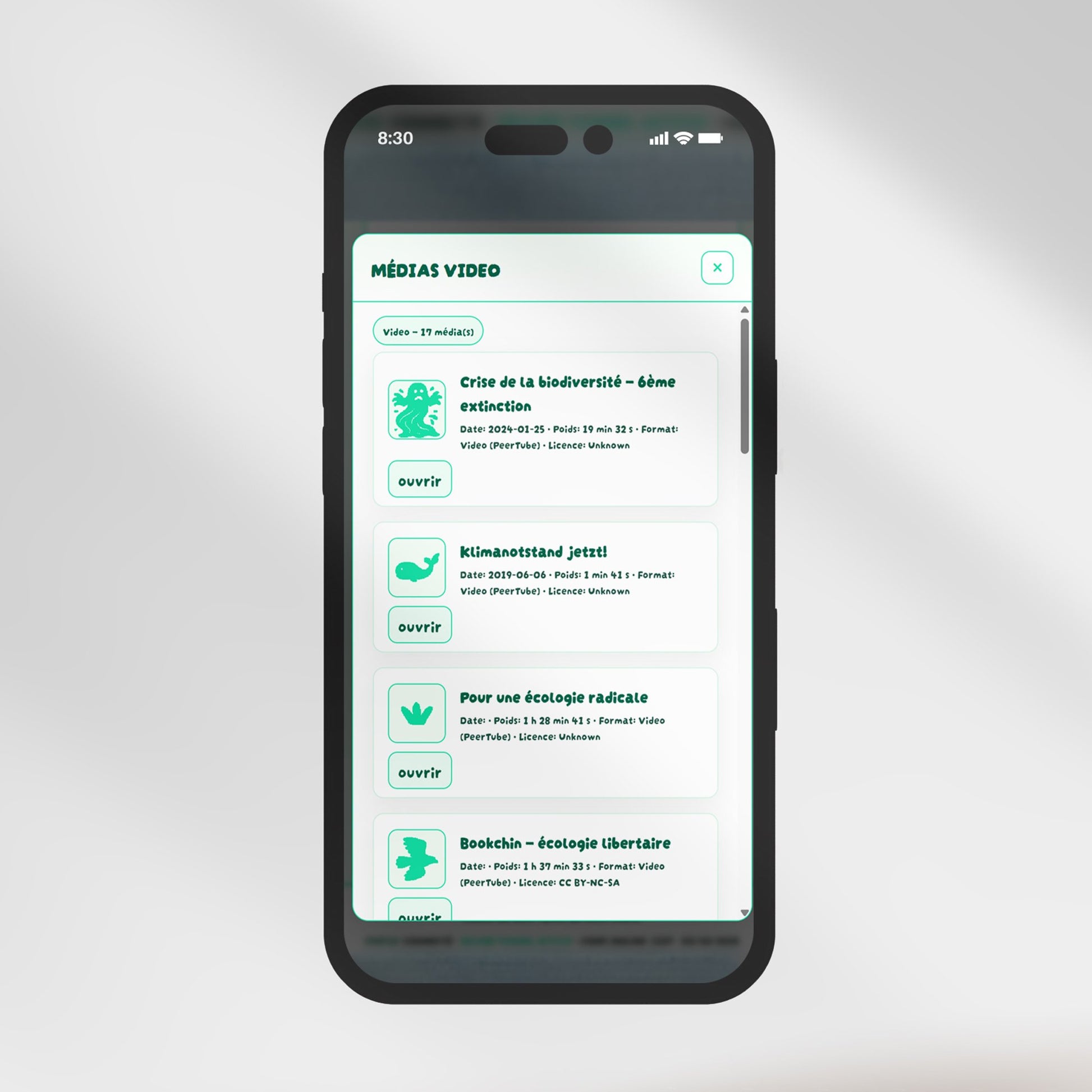 🎴Carte de membre du « GREEN RESISTANCE COLLECTIVE »