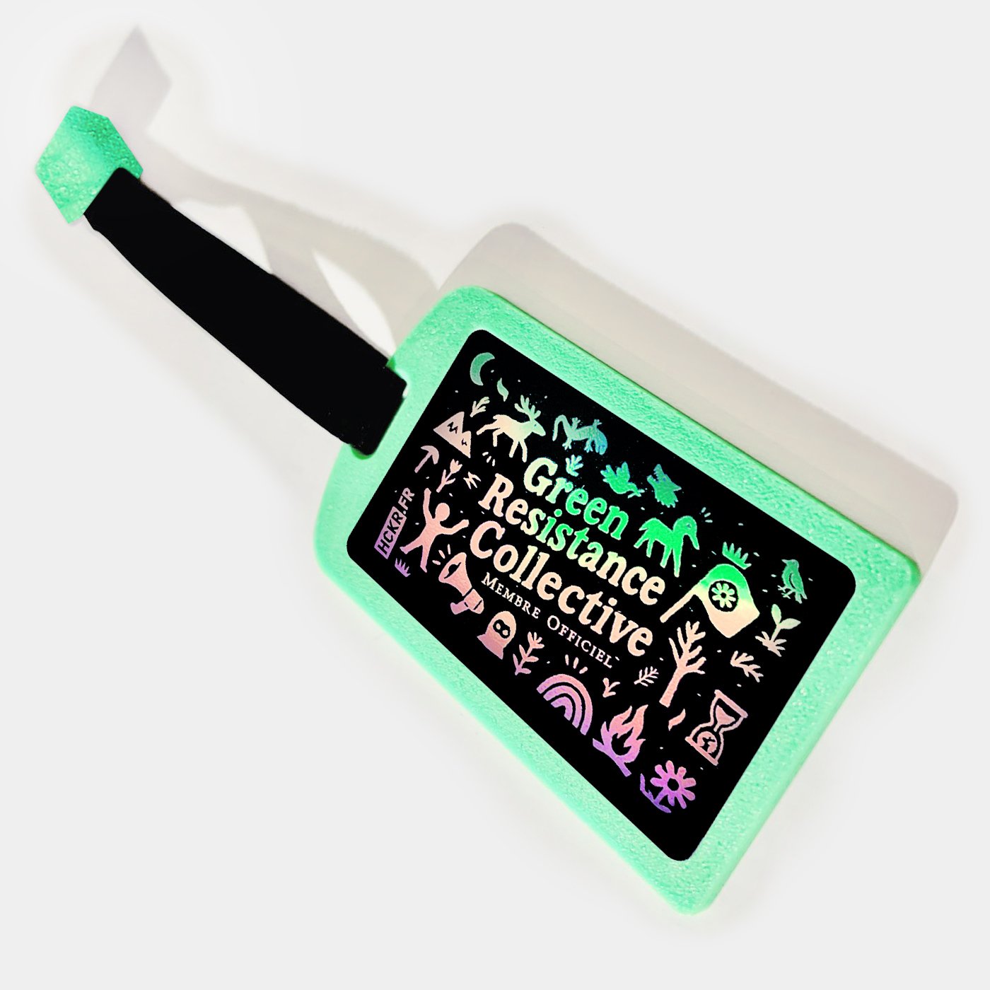 🎴Carte de membre du « GREEN RESISTANCE COLLECTIVE »