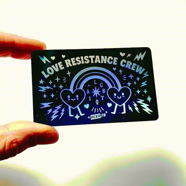 🎴Carte de membre du « LOVE RESISTANCE CREW »