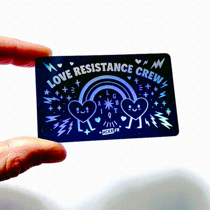 🎴Carte de membre du « LOVE RESISTANCE CREW »