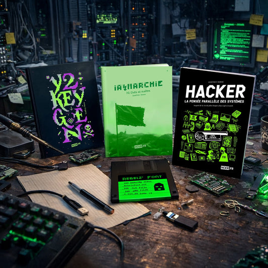 💾 KIT HACKER (3 livres + 1 disquette)