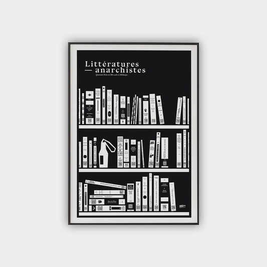 Affiche augmentée de littérature Anarchiste !