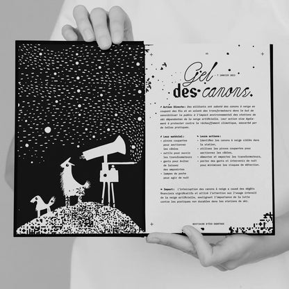 Bestiaire d'écosabotage — version collector couverture holographique