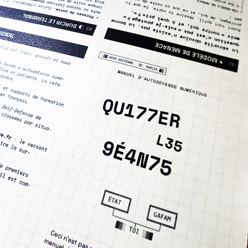 Quitter les Géants : mini-zine d’autodéfense numérique (gratuit)