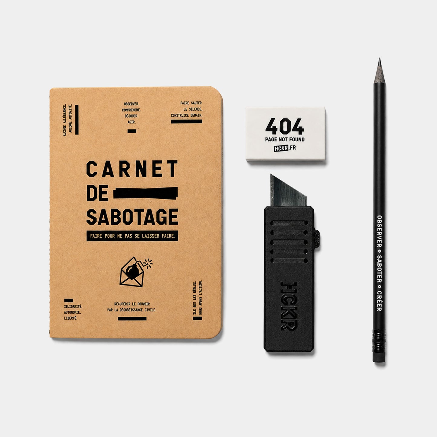 KIT CARNET DE SABOTAGE