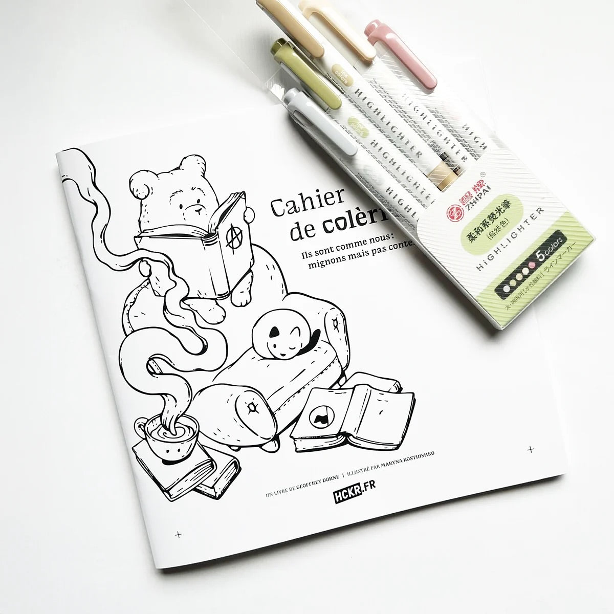 CAHIER DE COLÈRIAGE : Une révolution à colorier !