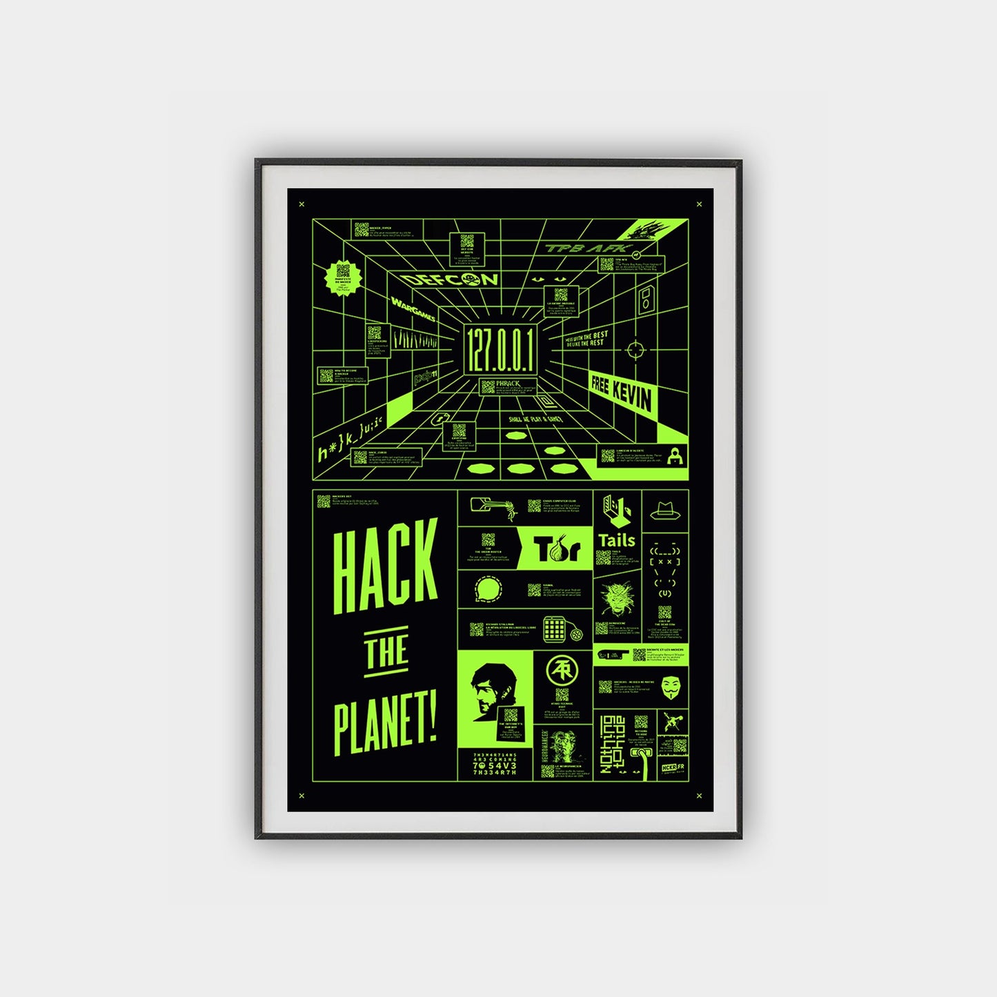 Affiche augmentée sur la culture Hacker !