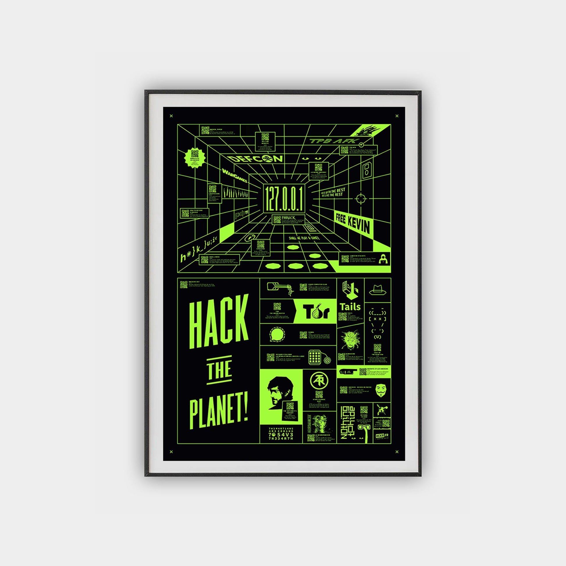 Affiche augmentée sur la culture Hacker !
