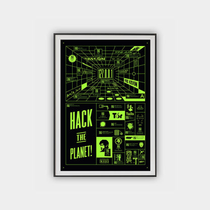 Affiche augmentée sur la culture Hacker !