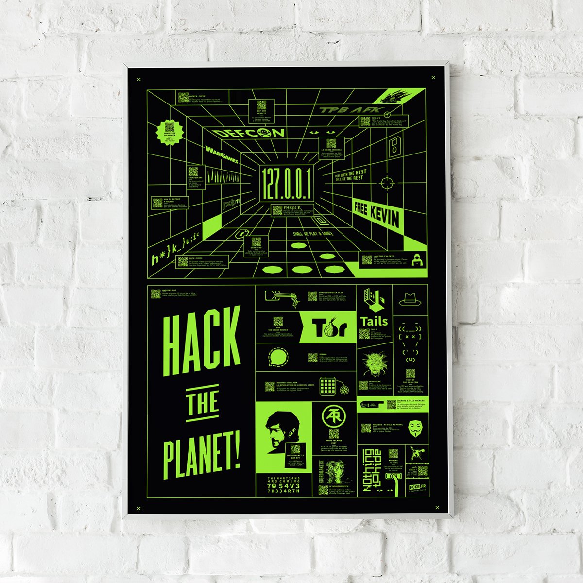 Affiche augmentée sur la culture Hacker !
