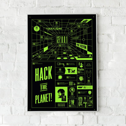 Affiche augmentée sur la culture Hacker !