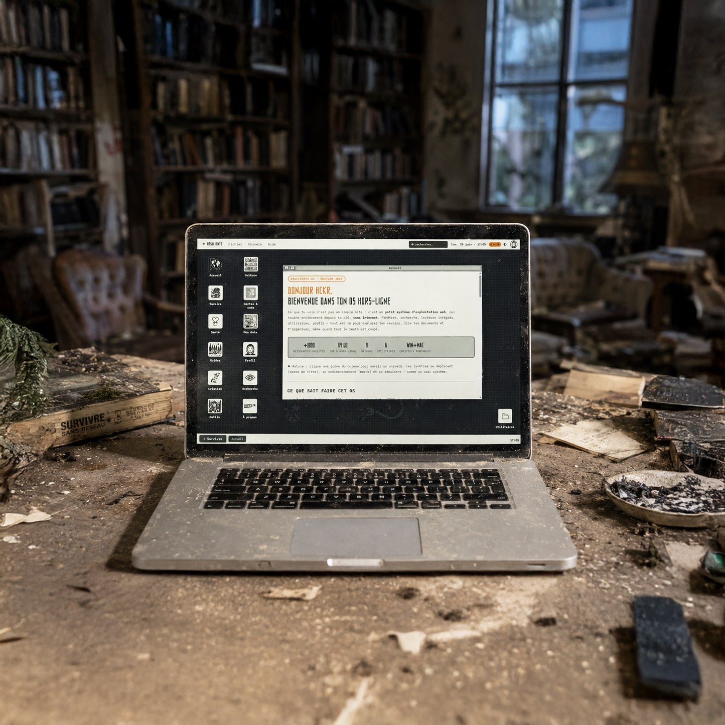 RÉSILIENTS, édition 2027, la clé USB de la résilience