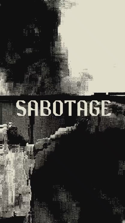 AFFICHE AUGMENTÉE · ÉCO-SABOTAGE