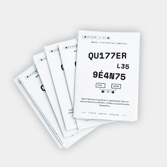 Quitter les Géants : mini-zine d’autodéfense numérique (gratuit)