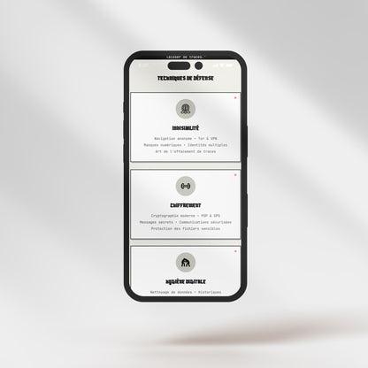 🎴Carte de membre du « DIGITAL SELF DEFENSE CLUB »