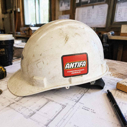 Détourne et colle : planche de 15 stickers antifa